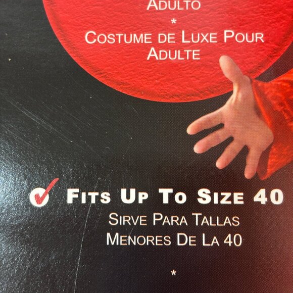 Disguise Pimp Clown Mask Hat and Suit Package NOS NWT - Picture 10 of 15